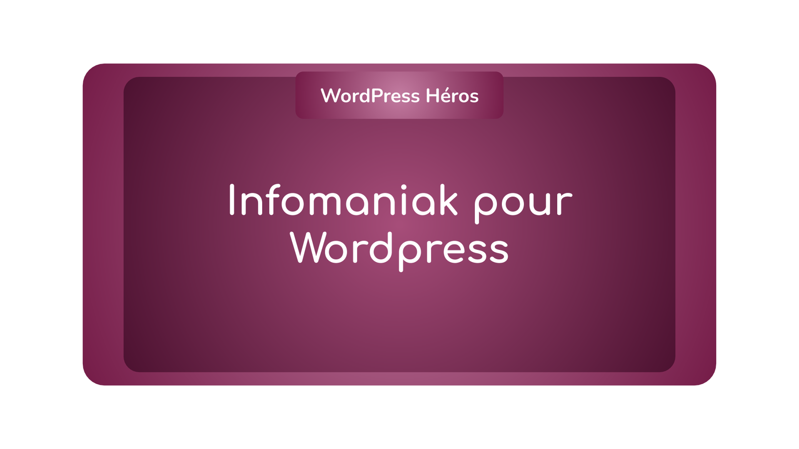 Infomaniak Wordpress