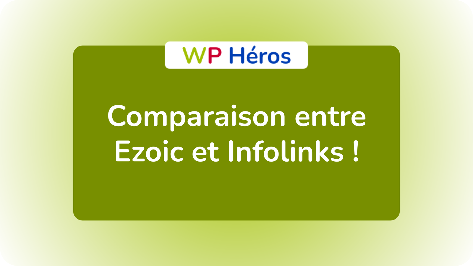 Comparaison entre Ezoic et Infolinks