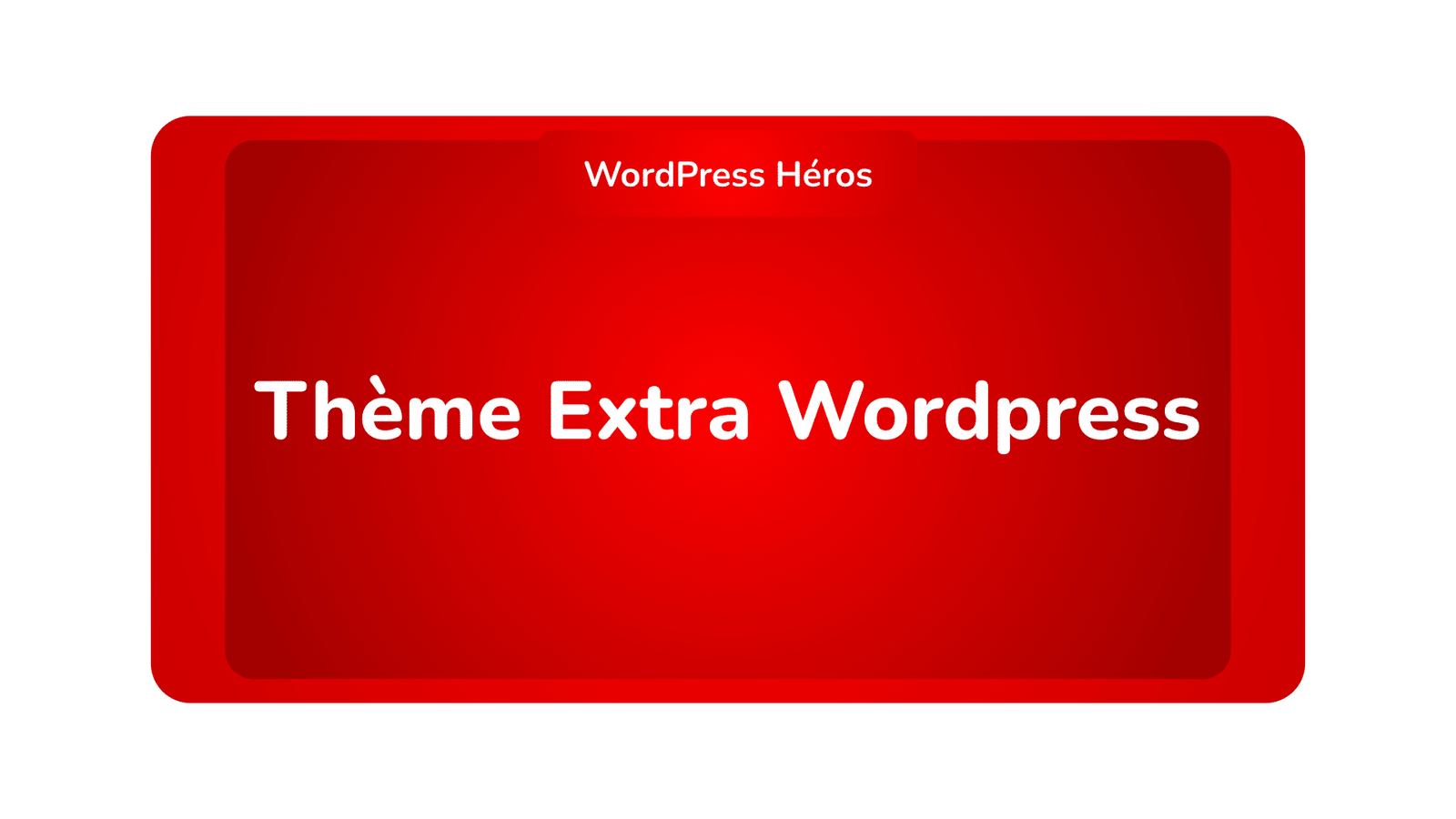 Thème Extra Wordpress