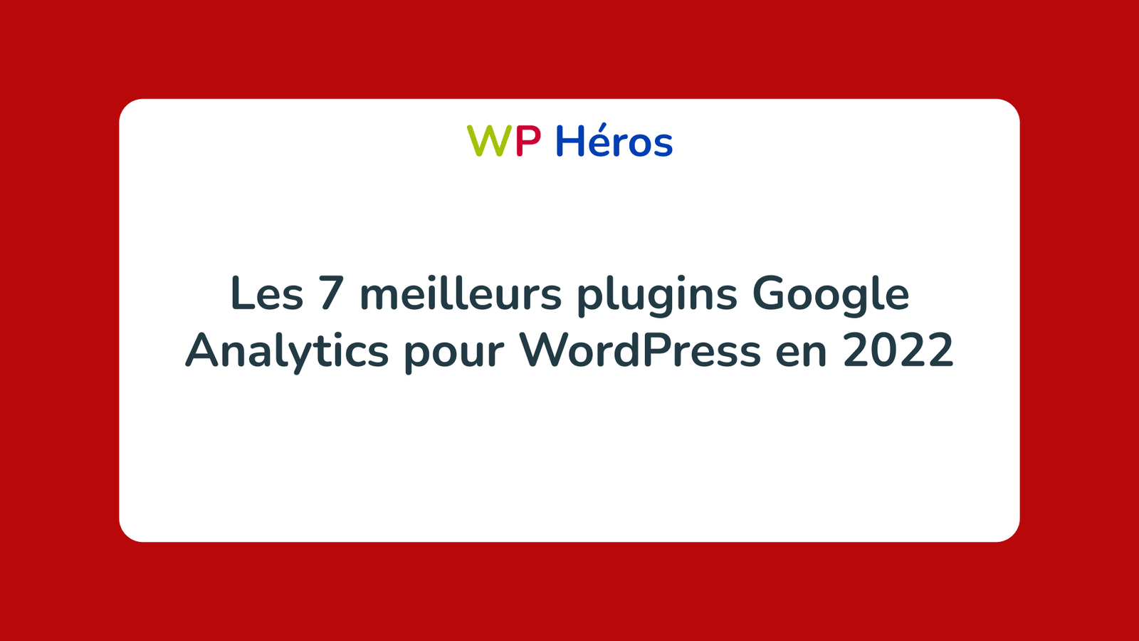 meilleurs plugins Google Analytics WordPress