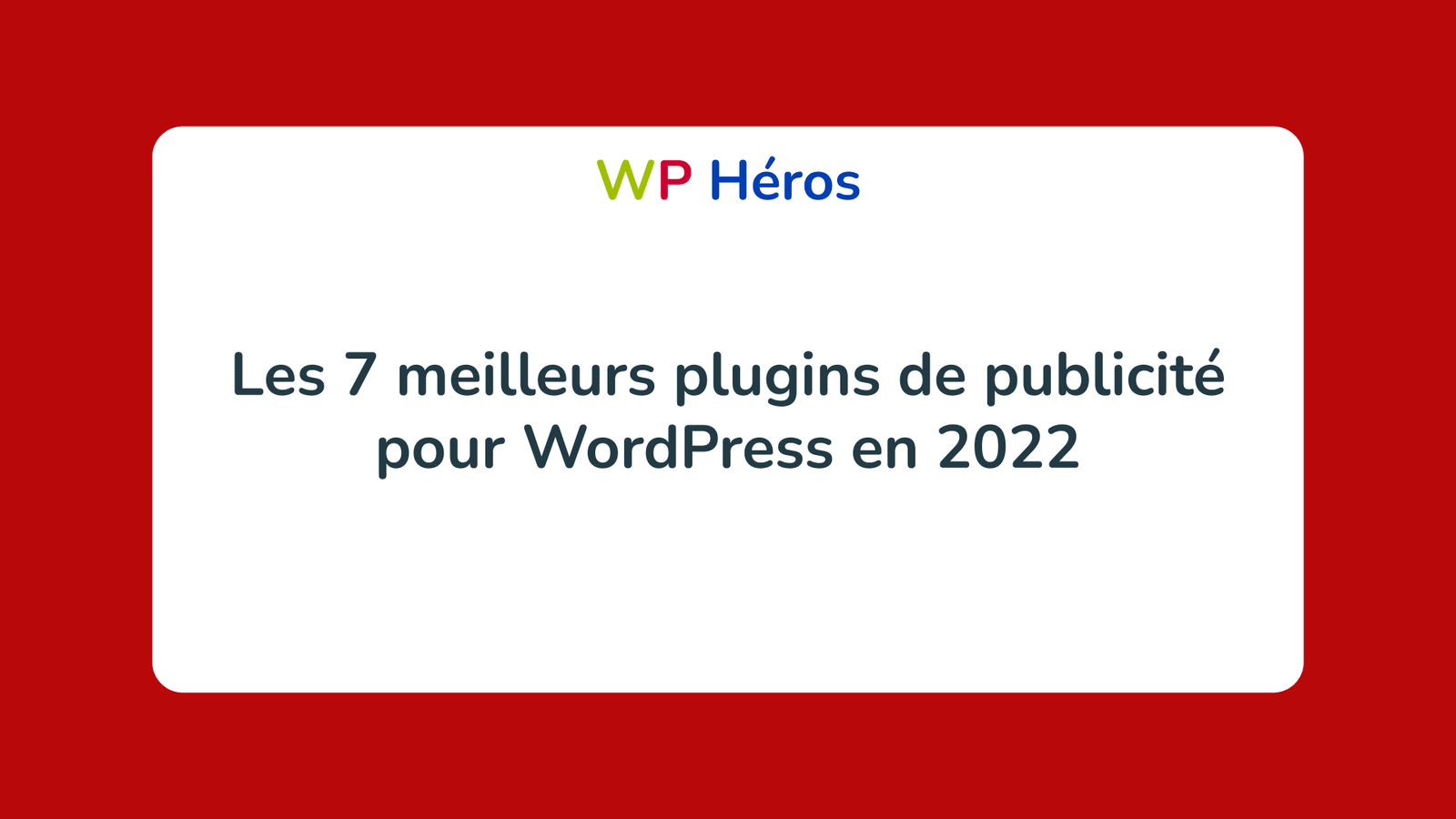 meilleurs plugins de publicité wordpress