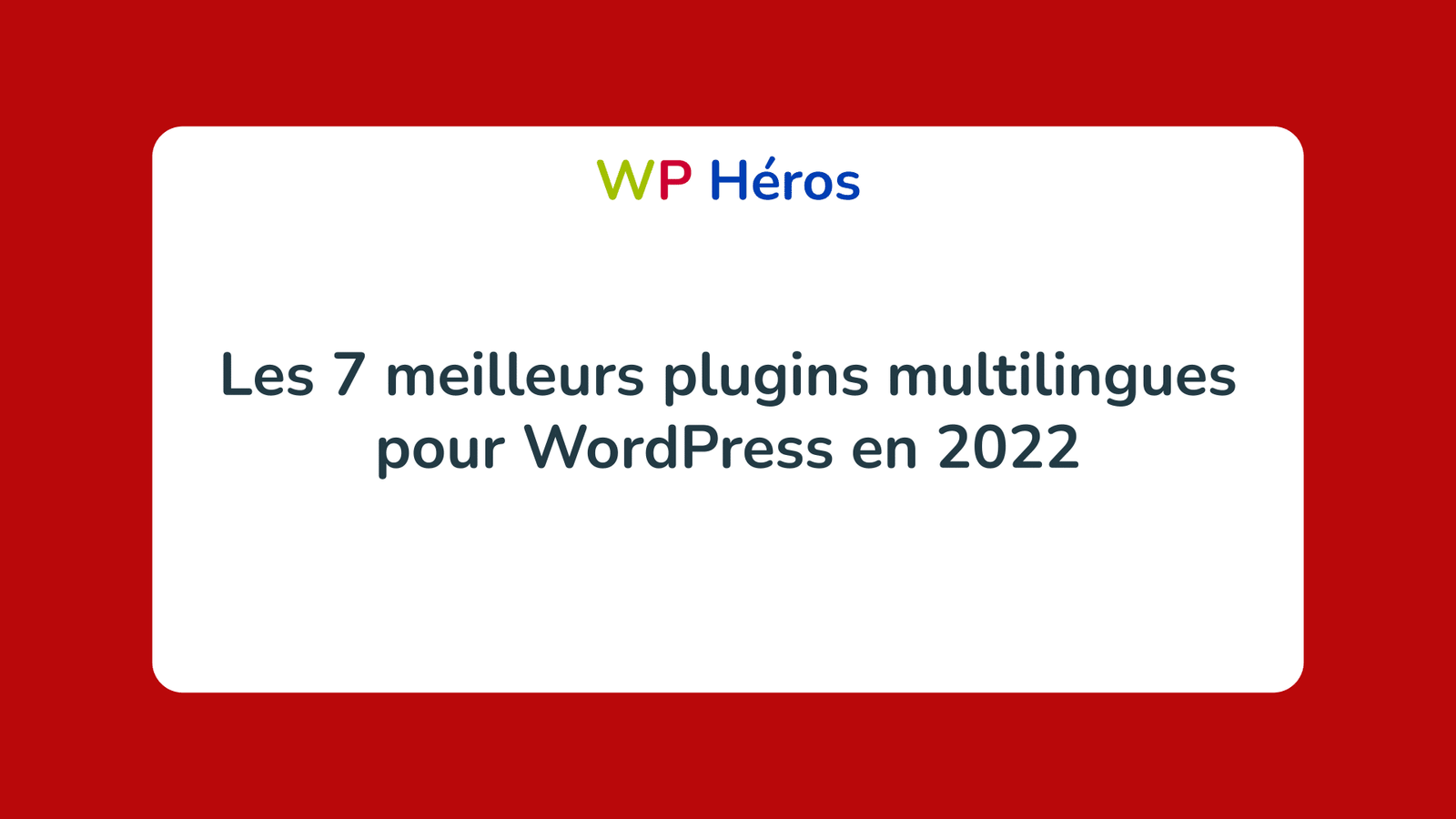 meilleurs plugins multilingues wordpress