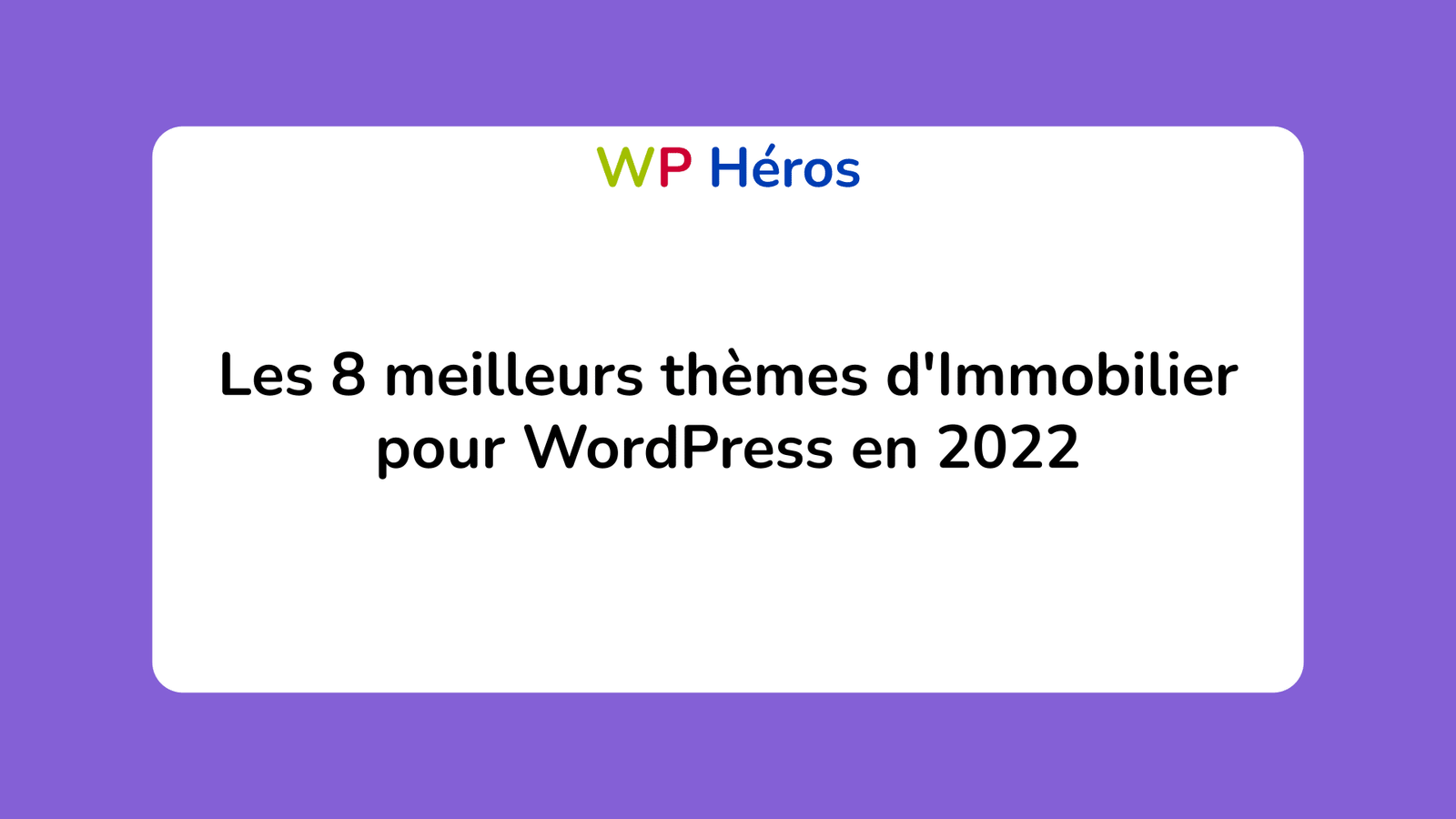 meilleurs thèmes Immobilier WordPress