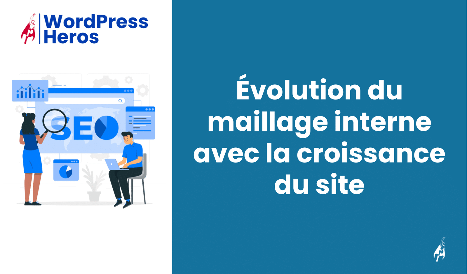 Évolution du maillage interne avec la croissance du site
