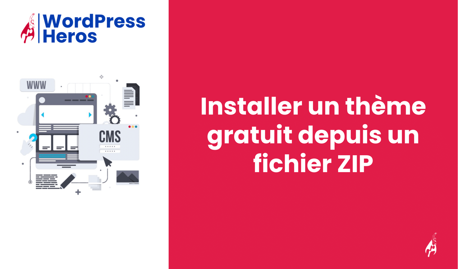 Installer un thème gratuit depuis un fichier ZIP