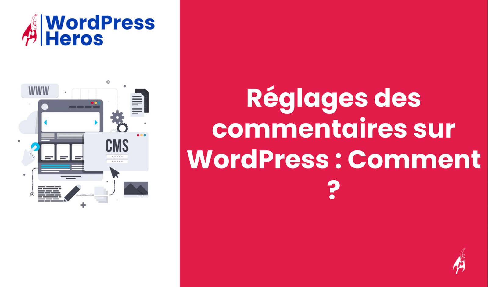 Réglages des commentaires sur WordPress